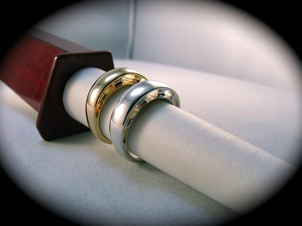 Rybovich Double-Handrail Men's Rings R9601
