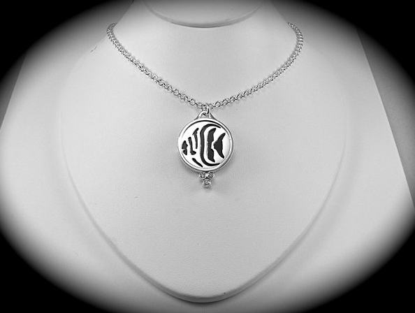 Angelfish Pendant - N4610-DCh