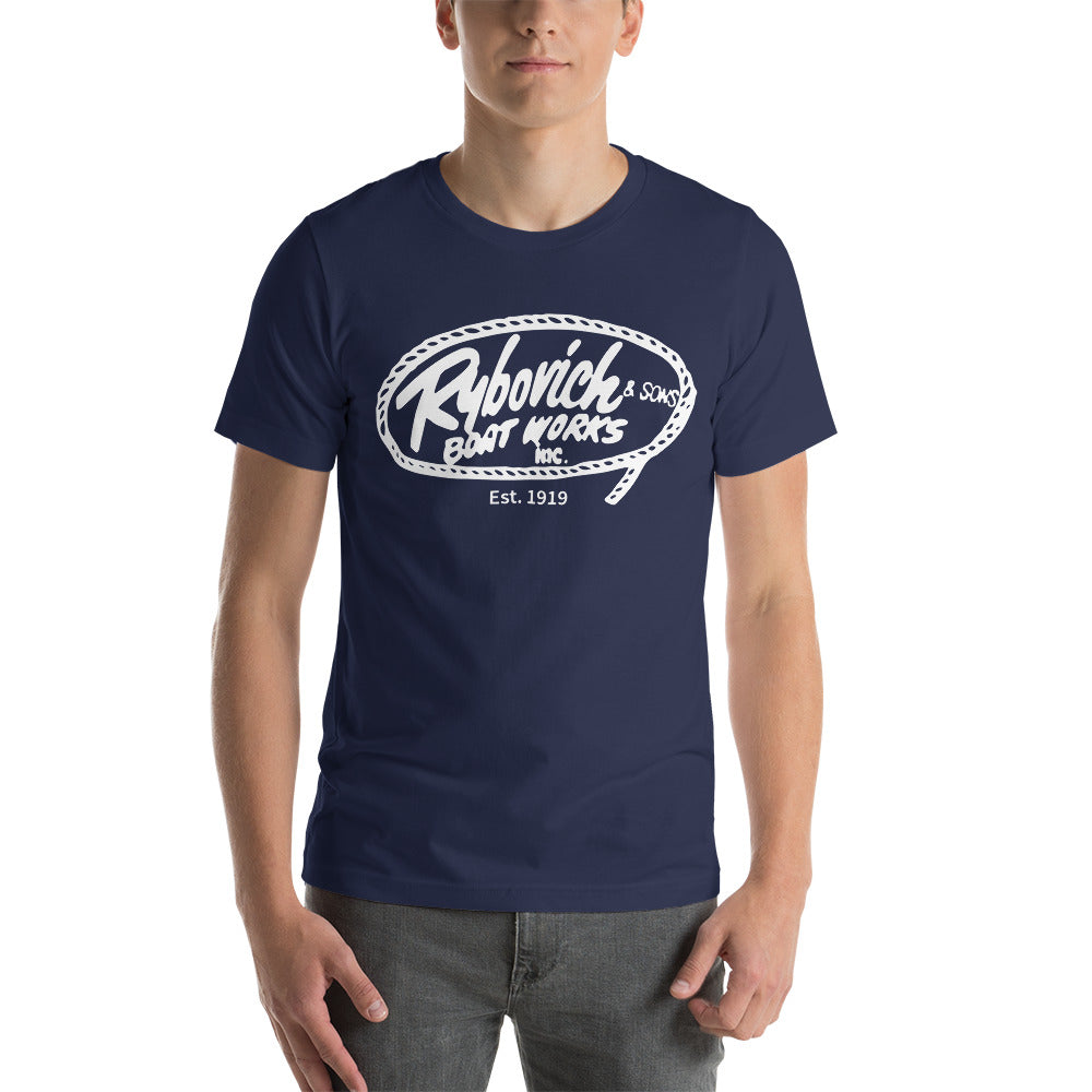 RYBO UNISEX TEE, LOGO ON FRONT